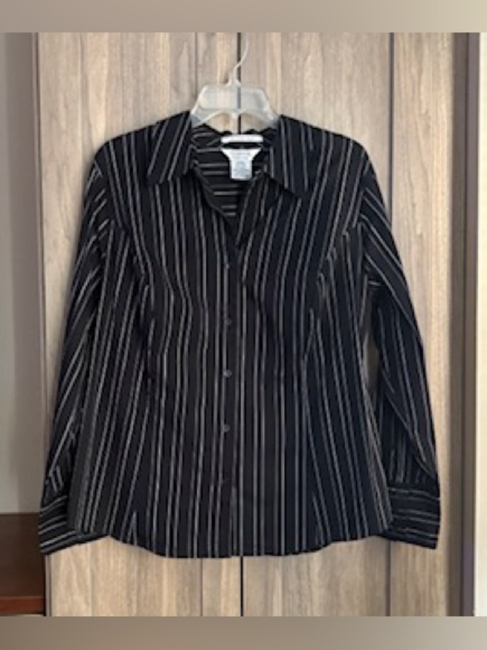 NWOT! George Black & White Striped Top | 18W/20W